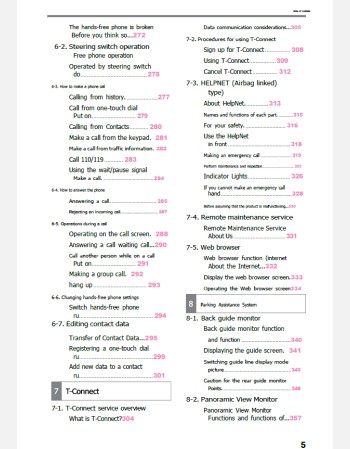 toyota yaris 2025 navigation & multimedia system manual (jdm)